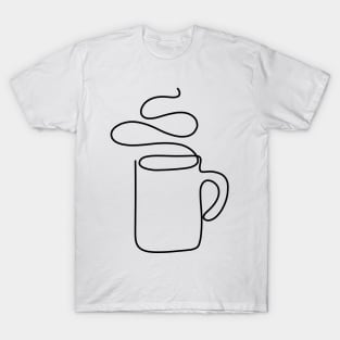 Cup Lineart T-Shirt